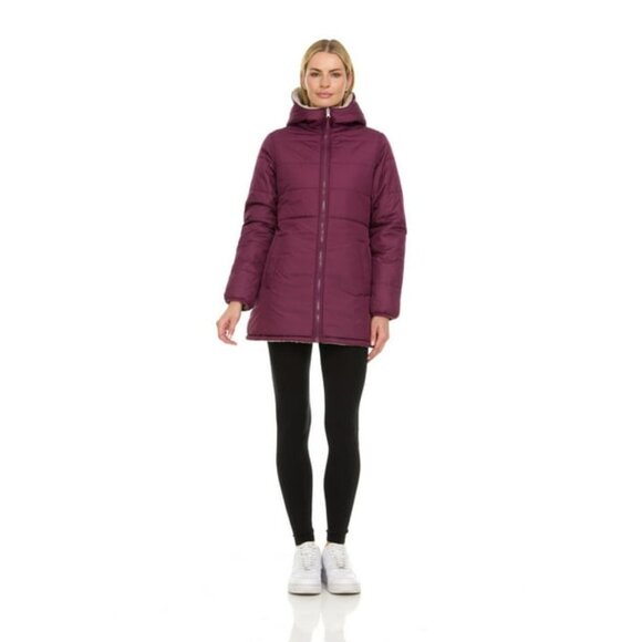 Brand New ARCTIC QUEST Women's Jacket -Size L Water Resistant Reversible - Picture 2 of 7